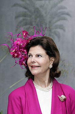  Queen Silvia of Sweden at the Chelsea Flower Show 2007